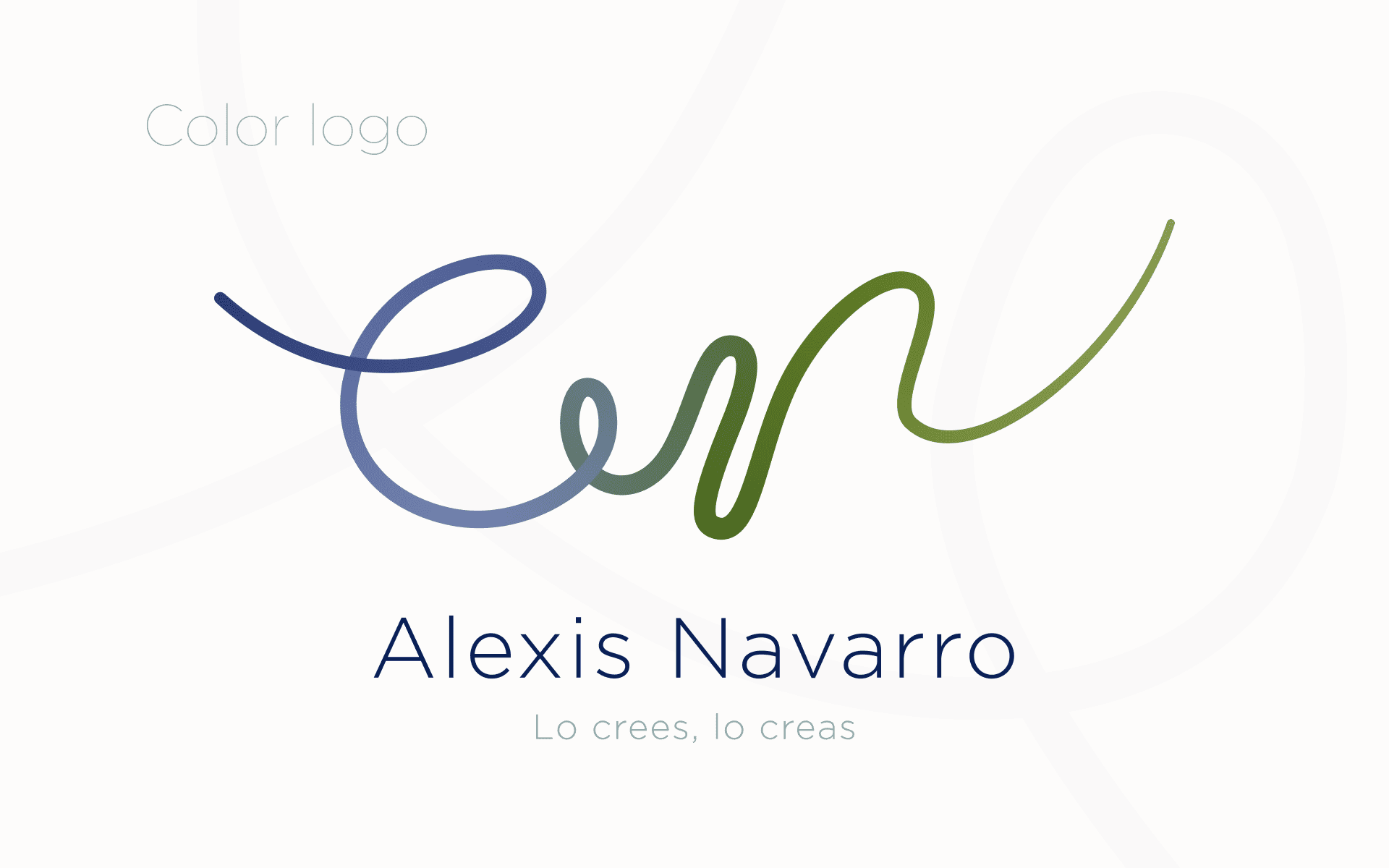 Alexis Navarro — identidad de marca