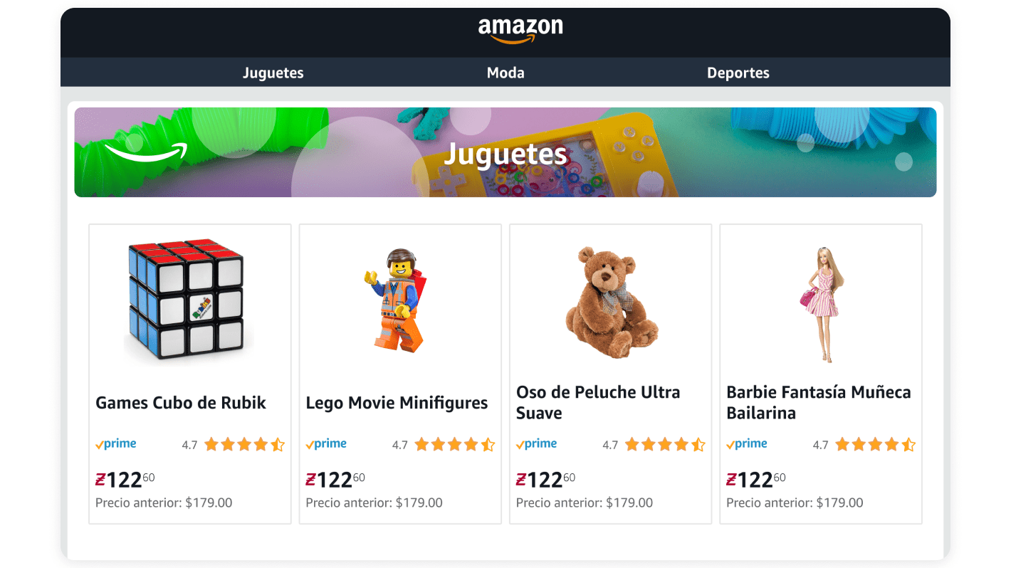 Realiza una compra — pantalla 1