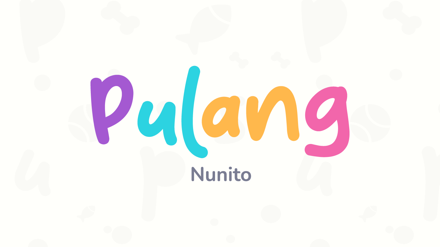 Tipografía Pups Toys