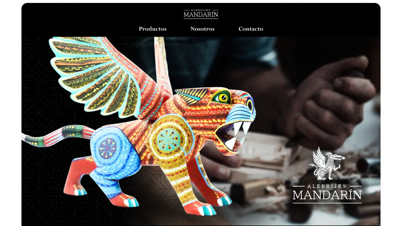 Alebrijes Mandarín — pantalla 4