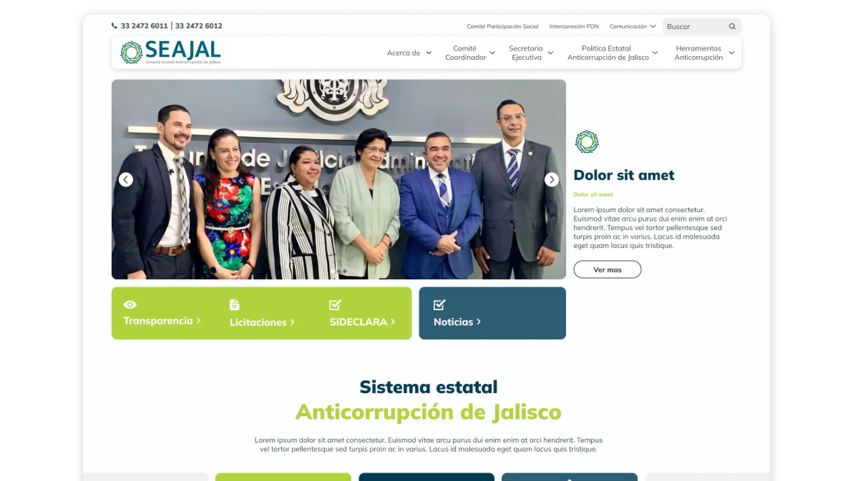 SEAJAL — pantalla 2