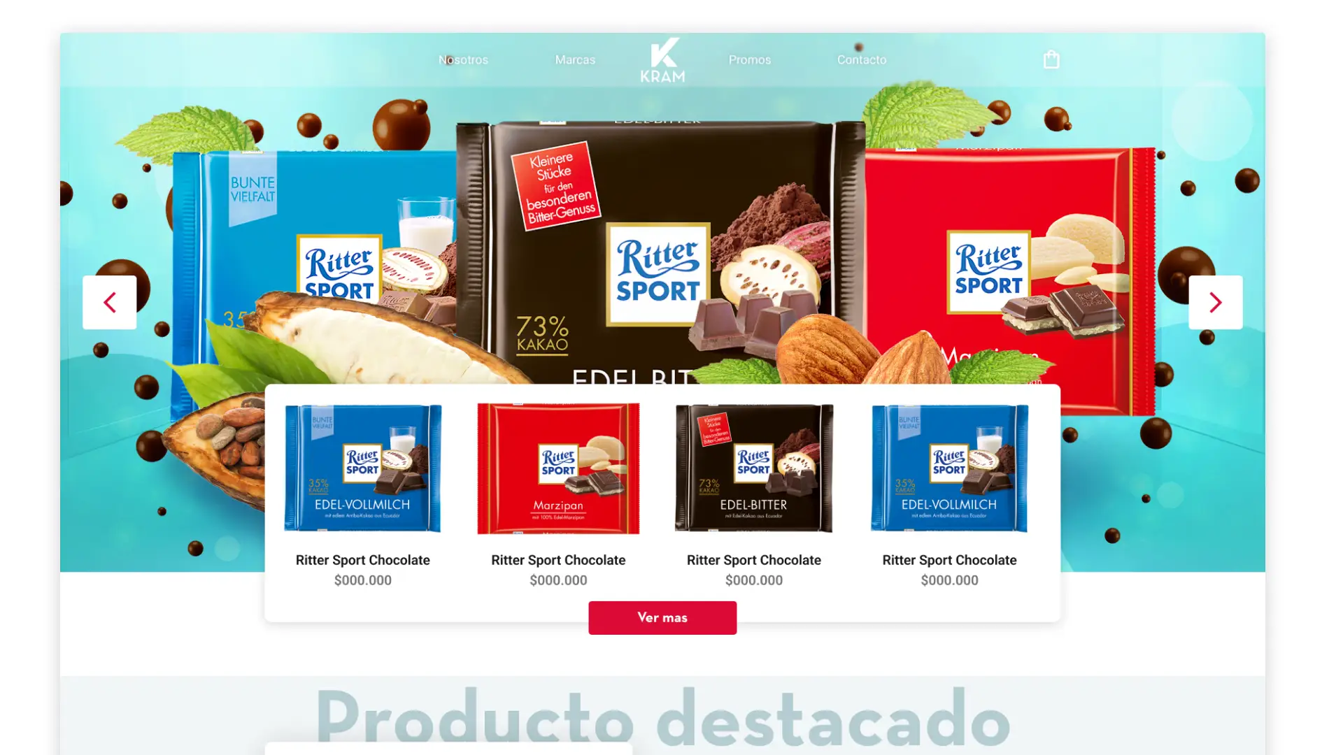 Distribuidora KRAM — pantalla 1