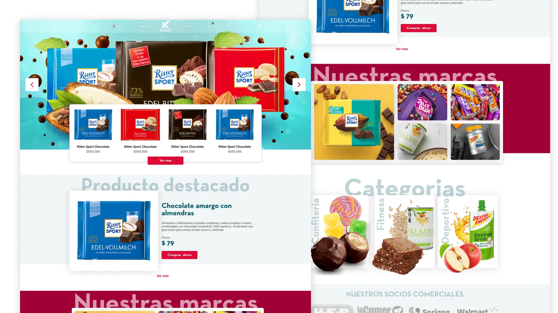 Distribuidora KRAM — pantalla 2