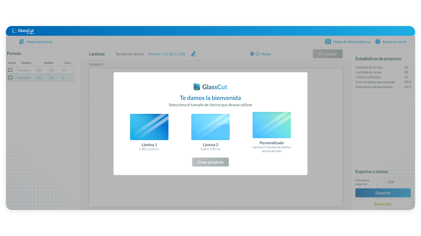 Vitro Optimizer — panel 1 edición